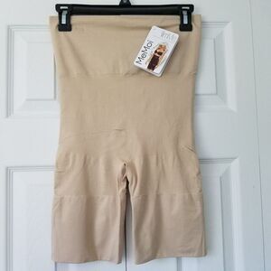 MeMoi Slim Me High Waist Thigh Shaper‎ MSM-108 Size L / 3 Shaping Control NWT